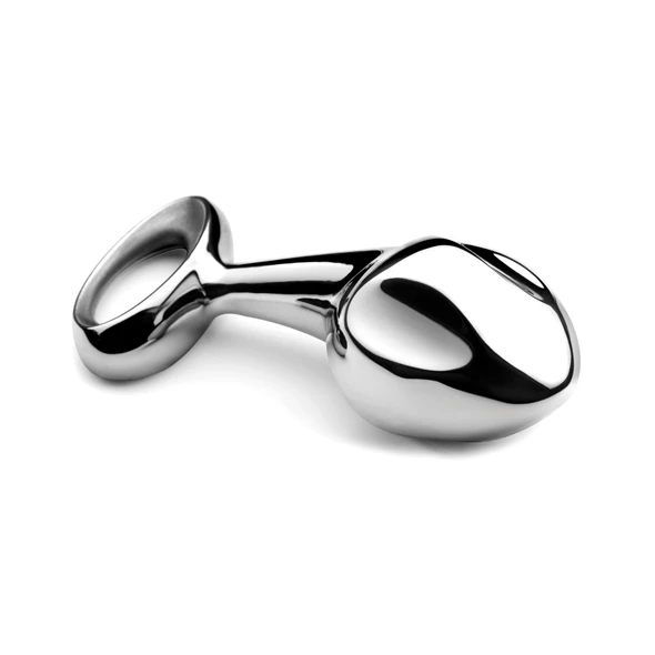 Njoy – Pure Plug 2.0 Extra Large Stainless Steel Butt Plug 2 Njoy – Pure Plug 2.0 Extra Large Stainless Steel Butt Plug - Image 2