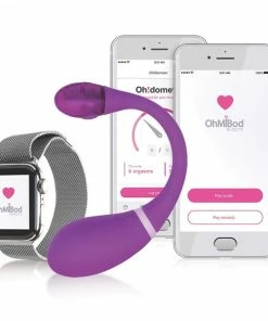 Camming Sex Toys For Her Ohmibod Esca 2 Interactive Bluetooth Internal Purple Vibe