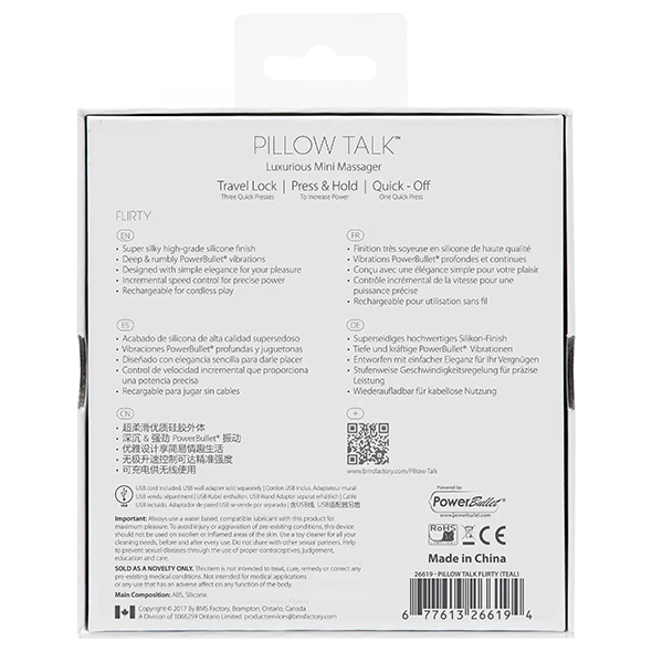 Pillow Talk – Flirty Mini Massager Pink 10 Pillow Talk – Flirty Mini Massager Pink - Image 10