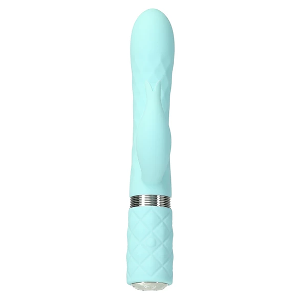 Pillow Talk – Lively Rabbit Vibrator Teal 3 Pillow Talk – Lively Rabbit Vibrator Teal - Image 3