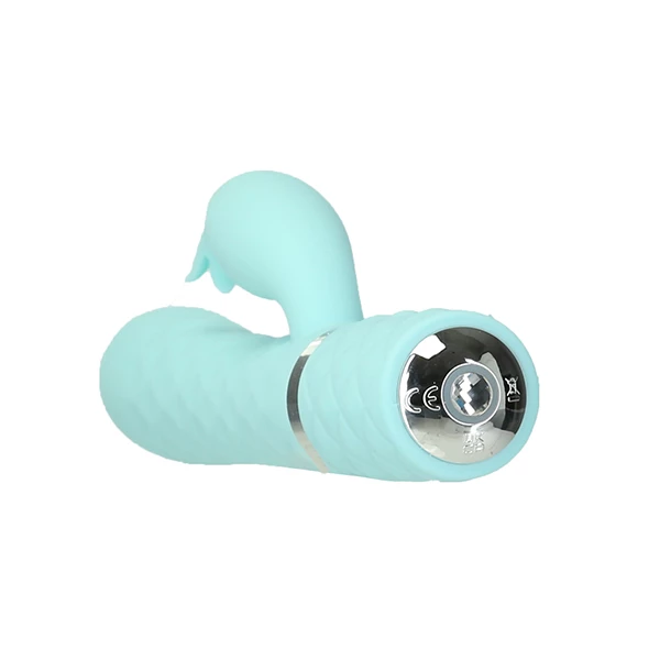 Pillow Talk – Lively Rabbit Vibrator Teal 5 Pillow Talk – Lively Rabbit Vibrator Teal - Image 5