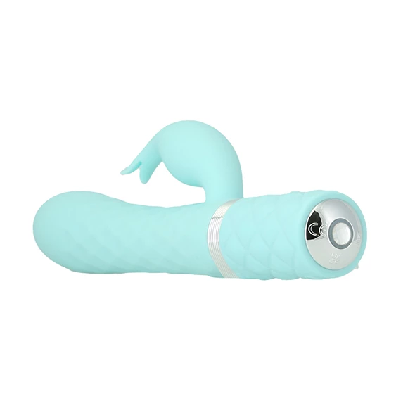 Pillow Talk – Lively Rabbit Vibrator Teal 6 Pillow Talk – Lively Rabbit Vibrator Teal - Image 6