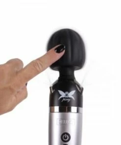 Pixey Deluxe – Rechargeable Wireless Wand Vibrator -Strap-On-Me® Shop unnamed file 4085