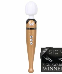 Pixey Deluxe Gold – Limited Edition Rechargeable Wireless Wand Vibrator