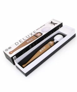 Pixey Deluxe Gold – Limited Edition Rechargeable Wireless Wand Vibrator -Strap-On-Me® Shop unnamed file 4098