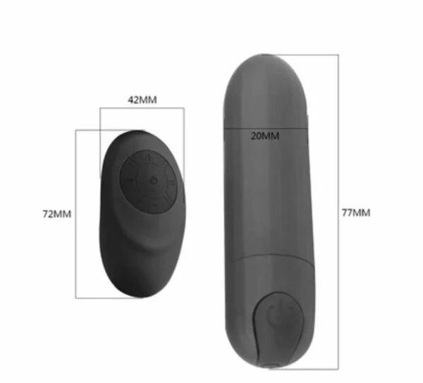 Best Couples Sex Toys PleasureStore 10 Function Remote Control Bullet Vibrator 5 Best Couples Sex Toys PleasureStore 10 Function Remote Control Bullet Vibrator - Image 5