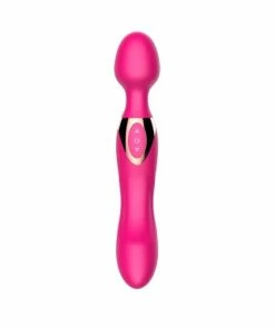 PleasureStore Pink 10 Function Dual Wand Vibrator