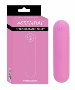 PowerBullet – Essential Pink 9 Function Rechargeable Bullet Vibrator