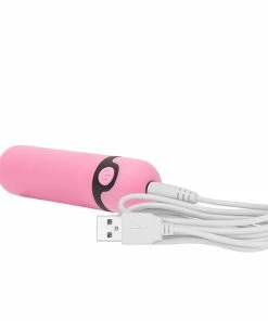 PowerBullet – Rechargeable 10 Function Pink Bullet Vibrator -Strap-On-Me® Shop unnamed file 4246