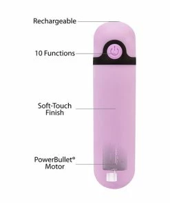 PowerBullet – Rechargeable 10 Function Purple Bullet Vibrator -Strap-On-Me® Shop unnamed file 4254