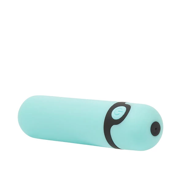PowerBullet – Rechargeable 10 Function Teal Bullet Vibrator 2 PowerBullet – Rechargeable 10 Function Teal Bullet Vibrator - Image 2