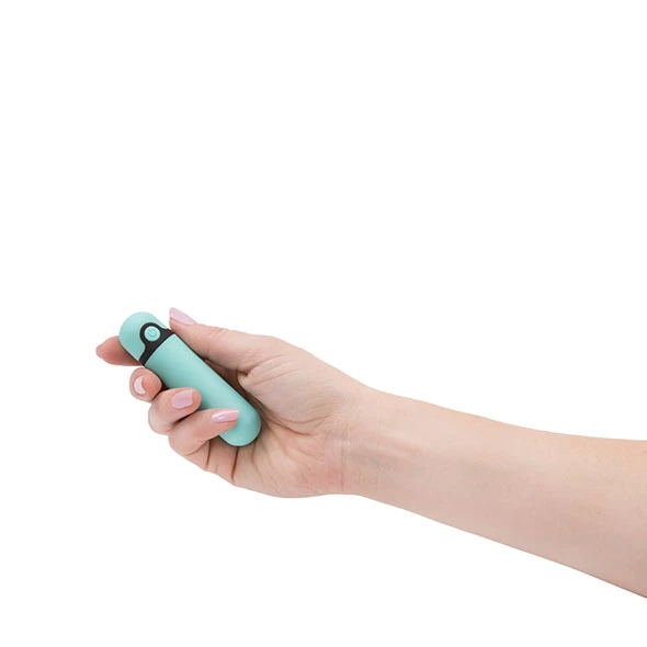 PowerBullet – Rechargeable 10 Function Teal Bullet Vibrator 4 PowerBullet – Rechargeable 10 Function Teal Bullet Vibrator - Image 4