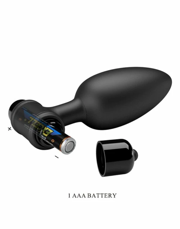 Anal Play Pretty Love – Vibra Black Vibrating Butt Plug II 6 Anal Play Pretty Love – Vibra Black Vibrating Butt Plug II - Image 6