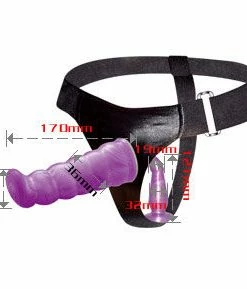Baile Purple Female Harness Double Penetration Strap On 10 Baile Purple Female Harness Double Penetration Strap On -Strap-On-Me® Shop unnamed file 4309