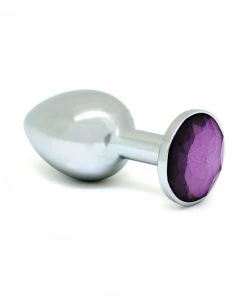 Rimba – XS Buttplug With Purple Crystal (Unisex)