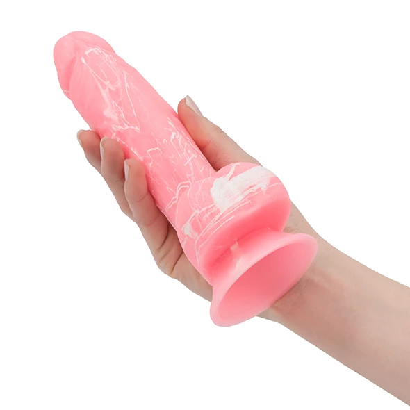 Addiction – Brandon Pink Glow In The Dark 7.5 Inch Dildo 4 Addiction – Brandon Pink Glow In The Dark 7.5 Inch Dildo - Image 4