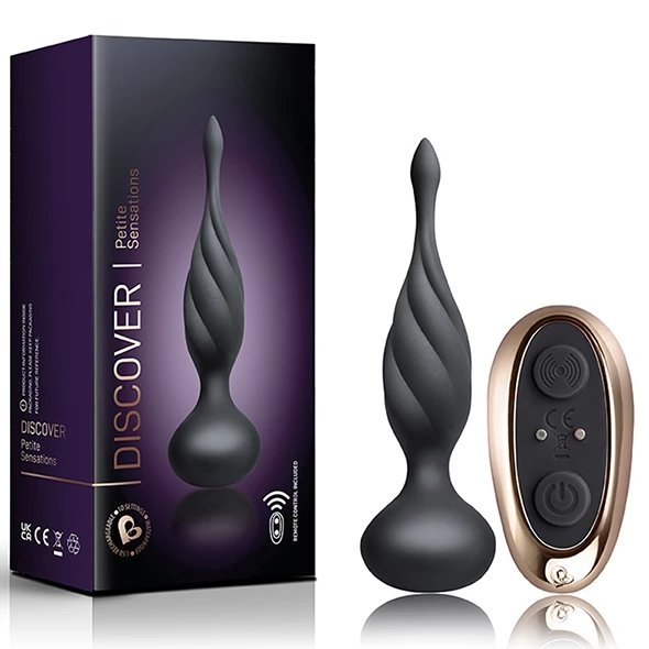 Anal Play Rocks Off – Petite Sensations Discover Black Butt Plug 1 Anal Play Rocks Off – Petite Sensations Discover Black Butt Plug