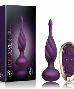 Anal Play Rocks Off – Petite Sensations Discover Purple Butt Plug