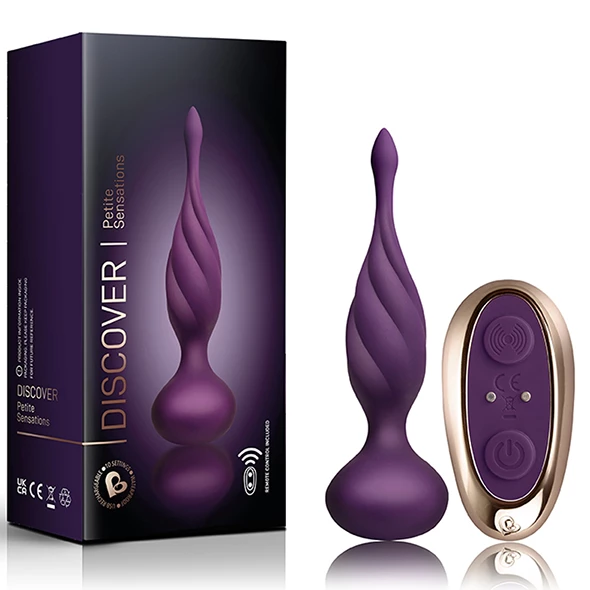 Anal Play Rocks Off – Petite Sensations Discover Purple Butt Plug 1 Anal Play Rocks Off – Petite Sensations Discover Purple Butt Plug