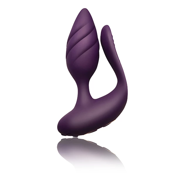 Best Couples Sex Toys Rocks-Off – Cocktail Dual Motored Couples Toy – Burgundy 2 Best Couples Sex Toys Rocks-Off – Cocktail Dual Motored Couples Toy – Burgundy - Image 2