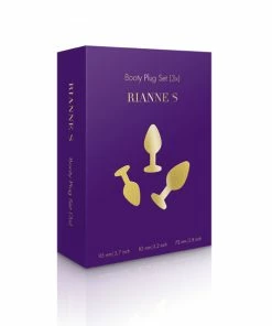 Rianne S RS Soiree – Booty Plug Original Set 3x Black -Strap-On-Me® Shop unnamed file 4549