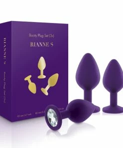 Rianne S RS Soiree – Booty Plug Original Set 3x Purple