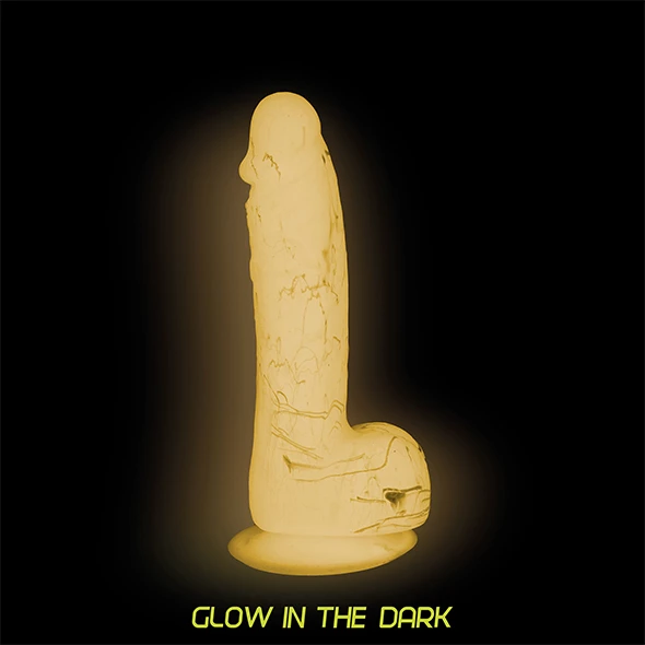 Addiction – Brandon Pink Glow In The Dark 7.5 Inch Dildo 6 Addiction – Brandon Pink Glow In The Dark 7.5 Inch Dildo - Image 6