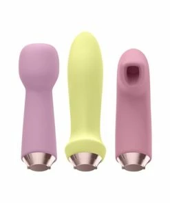 Prostate Massagers Satisfyer – Marvelous Four Multicolor Air Pulse Vibrator Set -Strap-On-Me® Shop unnamed file 4621