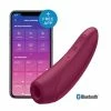 Best Couples Sex Toys Satisfyer Curvy 1+ Red App Controlled Clitoral Vibrator
