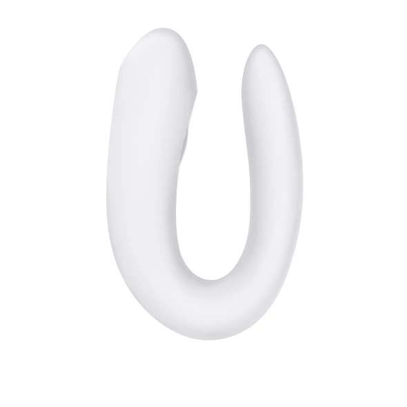 Best Couples Sex Toys Satisfyer Double Joy White App Controlled Clitoral Vibrator 2 Best Couples Sex Toys Satisfyer Double Joy White App Controlled Clitoral Vibrator - Image 2