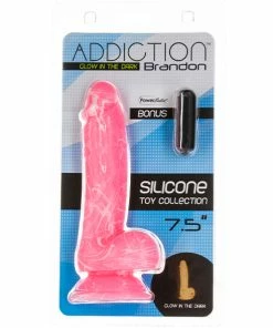 Addiction – Brandon Pink Glow In The Dark 7.5 Inch Dildo 13 Addiction – Brandon Pink Glow In The Dark 7.5 Inch Dildo -Strap-On-Me® Shop unnamed file 47