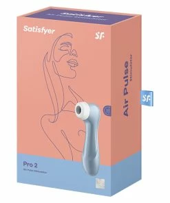 Satisfyer Pro 2 Air Pulse Clitoral Stimulator Blue -Strap-On-Me® Shop unnamed file 4721