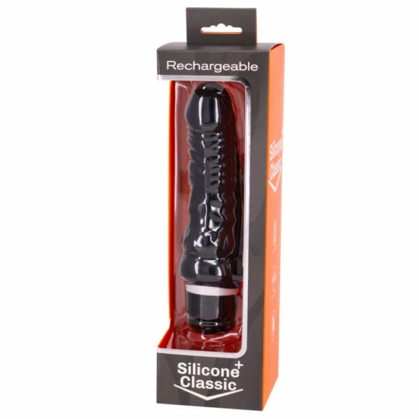 Seven Creations – Black Realistic 7 Function Rechargeable Dildo 2 Seven Creations – Black Realistic 7 Function Rechargeable Dildo - Image 2