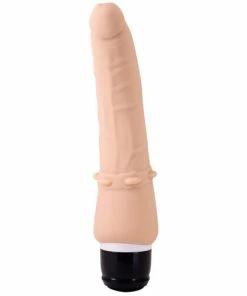 Seven Creations – Flesh 7 Function 7.8 Inch Rechargeable Dildo