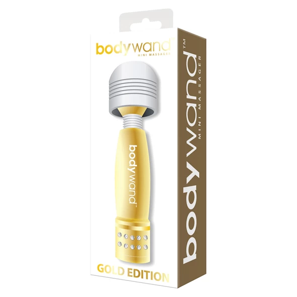 Bodywand – Mini Vibrating Wand Massager Gold 2 Bodywand – Mini Vibrating Wand Massager Gold - Image 2