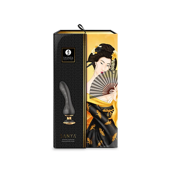 Shunga – Sanya Intimate Massager Black 3 Shunga – Sanya Intimate Massager Black - Image 3