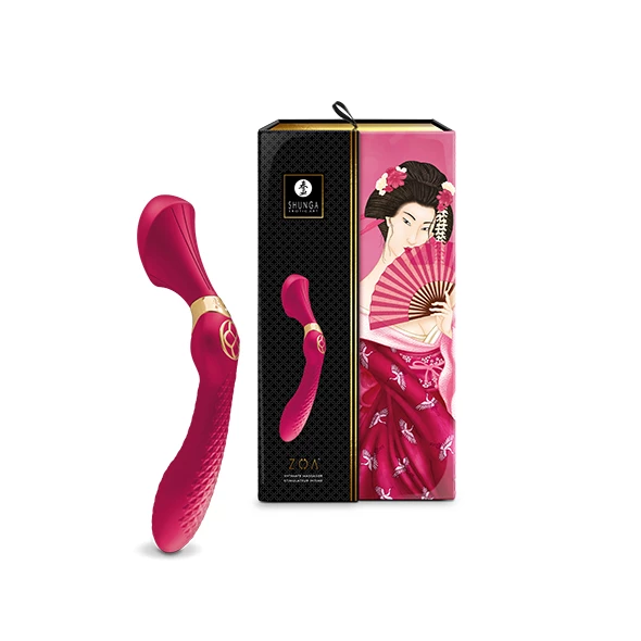 Shunga – Zoa Intimate Massager Raspberry 1 Shunga – Zoa Intimate Massager Raspberry