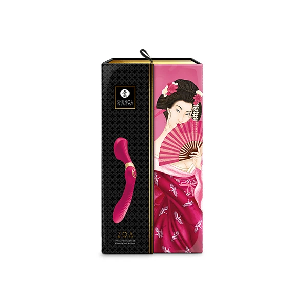 Shunga – Zoa Intimate Massager Raspberry 2 Shunga – Zoa Intimate Massager Raspberry - Image 2