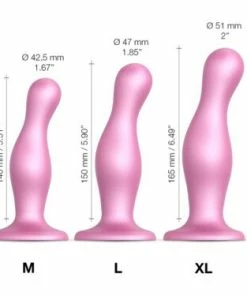 Prostate Massagers Strap-On-Me – Curvy Dildo Plug Metallic Sugar Pink Small 10 Prostate Massagers Strap-On-Me – Curvy Dildo Plug Metallic Sugar Pink Small -Strap-On-Me® Shop unnamed file 5183