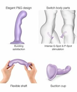 Prostate Massagers Strap-On-Me – P & G Spot Dildo Plug Metallic Lilac Large 9 Prostate Massagers Strap-On-Me – P & G Spot Dildo Plug Metallic Lilac Large -Strap-On-Me® Shop unnamed file 5194