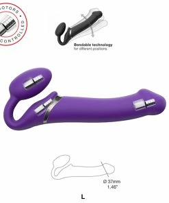 Remote Control Sex Toys Strap-On-Me – Remote Vibrating Bendable Strapless Strap On Purple M -Strap-On-Me® Shop unnamed file 5212