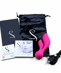 Swan – The Feather Swan Dual Pink Vibrator -Strap-On-Me® Shop unnamed file 5521