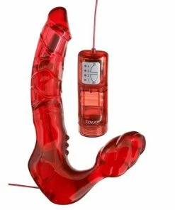 Best Couples Sex Toys Toyjoy – Double Penetration Remote Vibrating Strapless Strap On