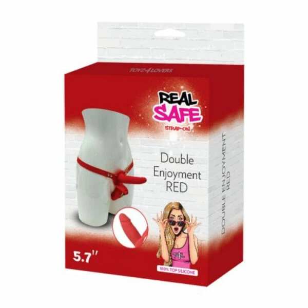 Best Couples Sex Toys Toyz4Lovers – Strap-On Double Enjoyment Red 5 Best Couples Sex Toys Toyz4Lovers – Strap-On Double Enjoyment Red - Image 5