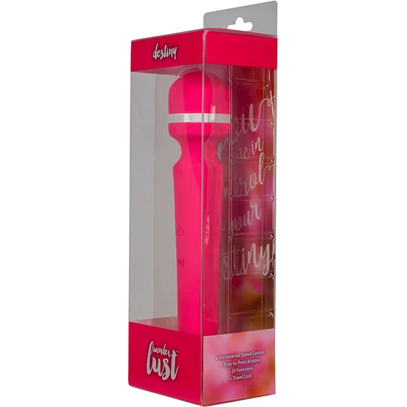 Wonderlust – Destiny Rechargeable Wand Pink 6 Wonderlust – Destiny Rechargeable Wand Pink - Image 6