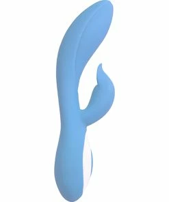 Wonderlust – Harmony Rechargeable Rabbit Vibrator Blue