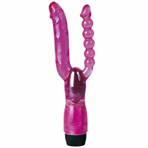 Best Couples Sex Toys Xcel – Double Penetration Vibrating Dildo – Purple 1 Best Couples Sex Toys Xcel – Double Penetration Vibrating Dildo – Purple