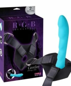 Chisa – R.G.B Blue Cavelier 7 Inch Strap On