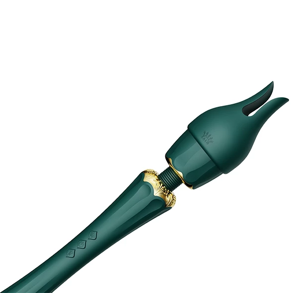 Zalo -Kyro Best Wand Vibrator Turquoise Green 9 Zalo -Kyro Best Wand Vibrator Turquoise Green - Image 9