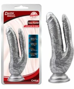 Dark Muscle – Ivana Havesex Silver Double Penetrator Dildo